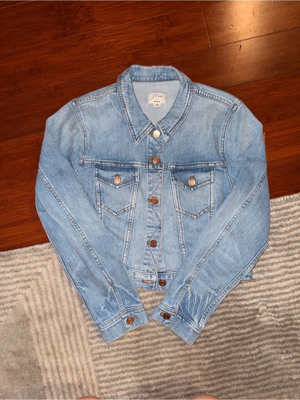 J. Crew Light Blue Denim Jacket